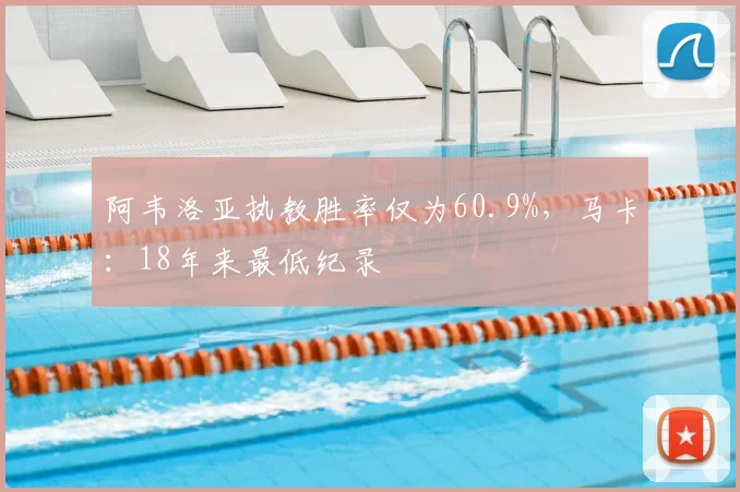 阿韦洛亚执教胜率仅为60.9%，马卡：18年来最低纪录